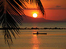 Villa, Strandvilla, Interior, Beach Villa Strand von Waiara, Maumere, Insel Flores, Indonesien, Internet