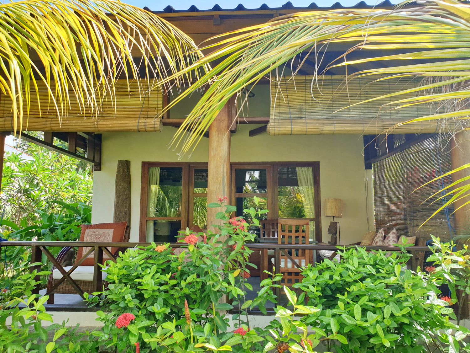 Ferienhaus in Maumere Bay auf der Insel Flores in Indonesien
